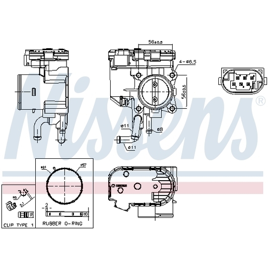 955247 - Throttle Body 