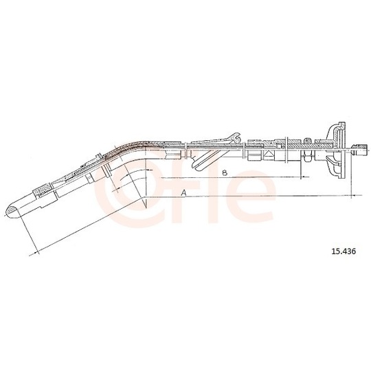 92.15.436 - Clutch Cable 