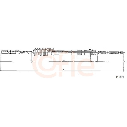 92.11.071 - Accelerator Cable 