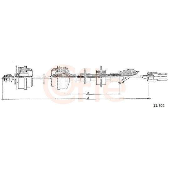 92.11.302 - Clutch Cable 