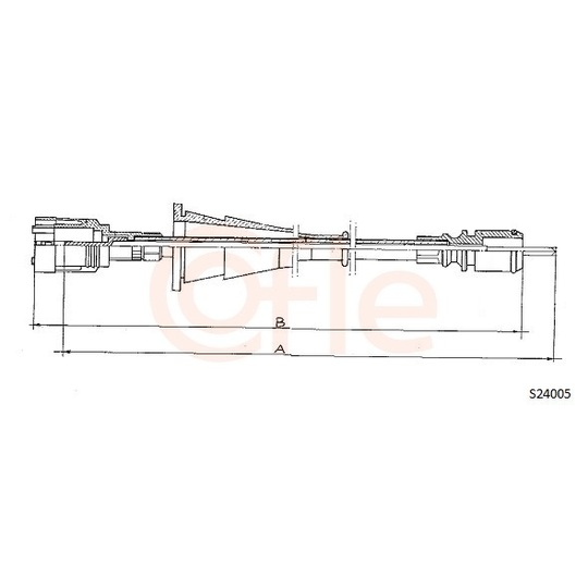 92.S24005 - Tacho Shaft 