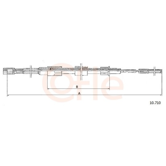 92.10.710 - Cable, parking brake 