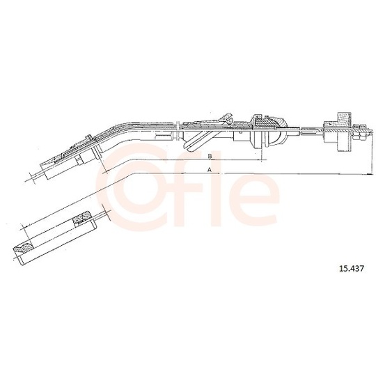 92.15.437 - Clutch Cable 