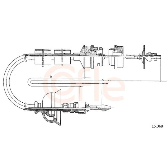 92.15.368 - Clutch Cable 