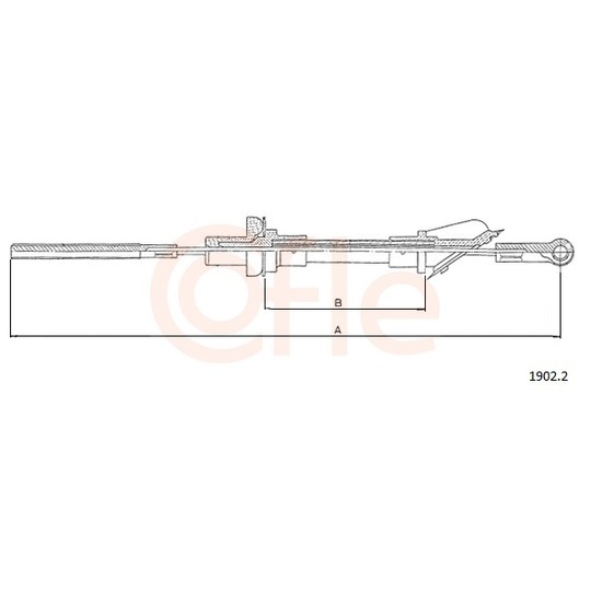 92.1902.2 - Clutch Cable 