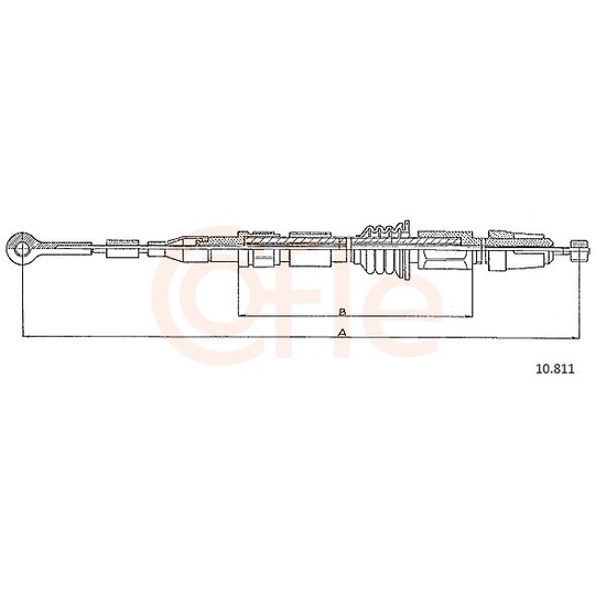 92.10.811 - Cable, parking brake 