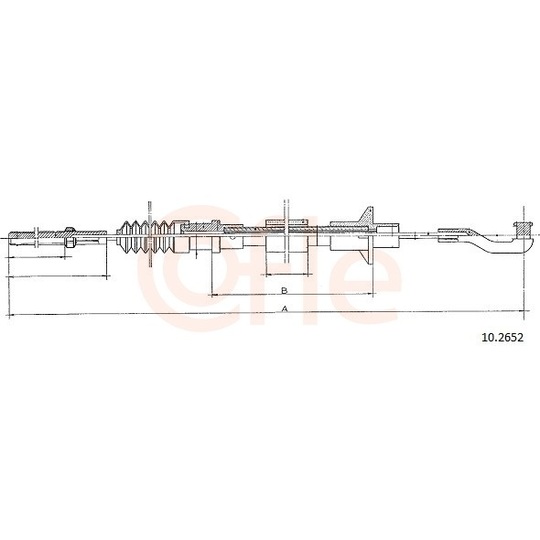 92.10.2652 - Clutch Cable 