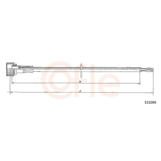 92.S31004 - Tacho Shaft 