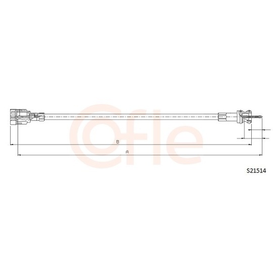 92.S21514 - Tacho Shaft 