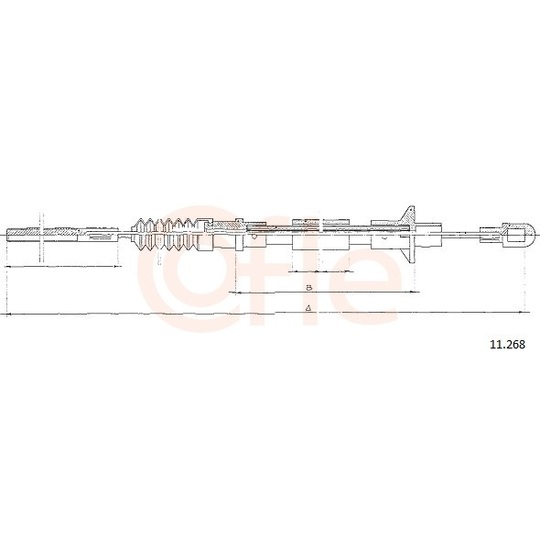 92.11.268 - Clutch Cable 