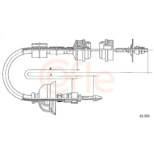 92.15.355 - Clutch Cable 