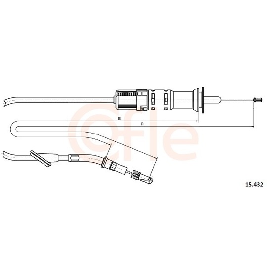 92.15.432 - Clutch Cable 