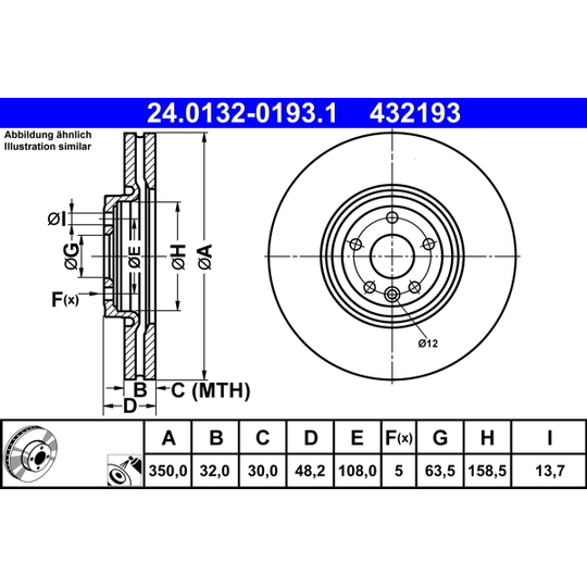 24.0132-0193.1 - Bromsskiva 