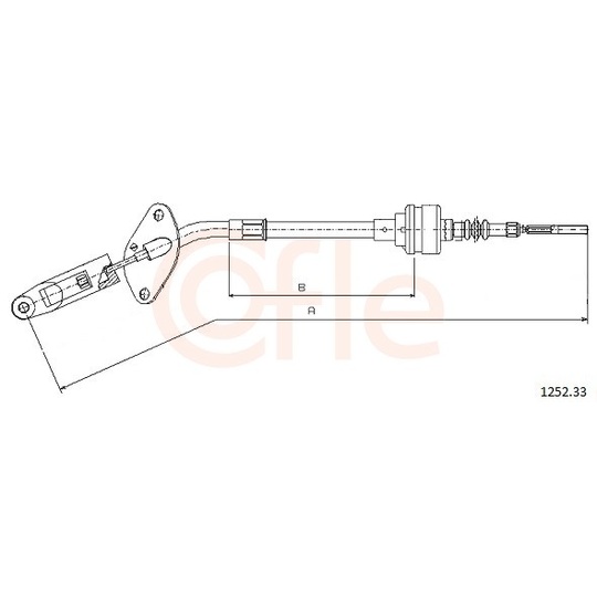 92.1252.33 - Clutch Cable 