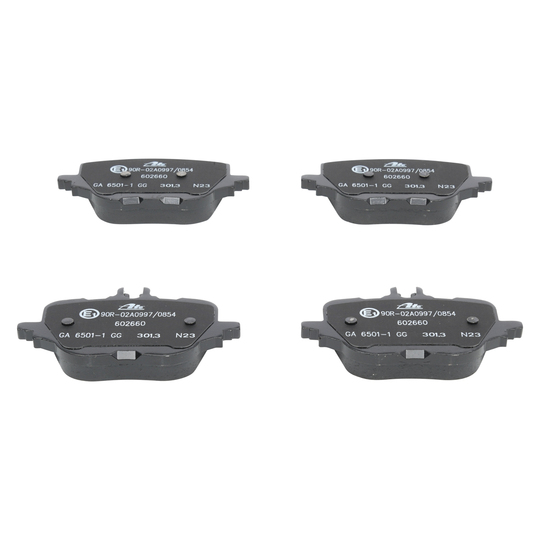 13.0470-2660.2 - Brake Pad Set, disc brake 