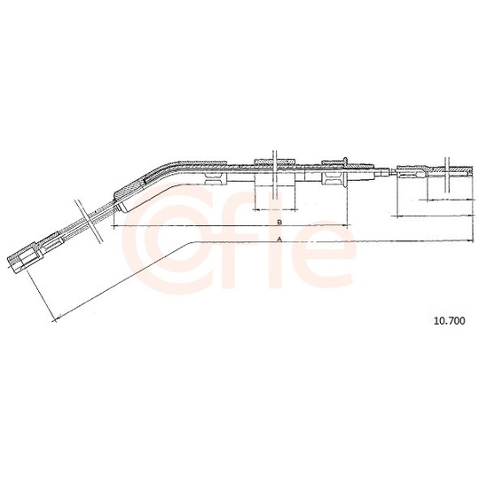 92.10.700 - Cable, parking brake 