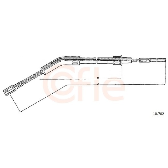 92.10.702 - Cable, parking brake 