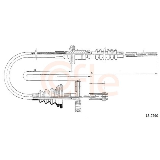 92.18.2790 - Clutch Cable 