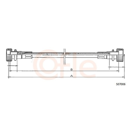 92.S07006 - Tacho Shaft 