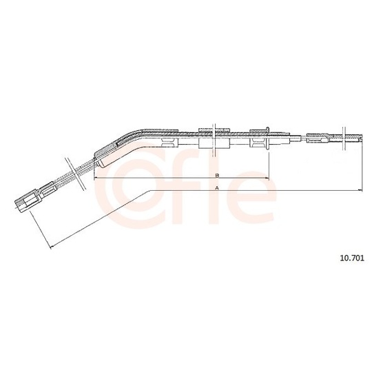 92.10.701 - Cable, parking brake 