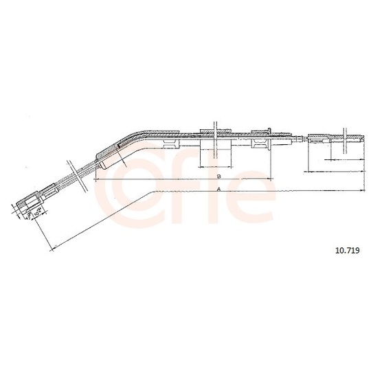 92.10.719 - Cable, parking brake 