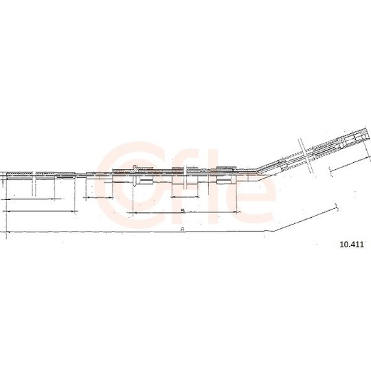 92.10.411 - Cable, parking brake 