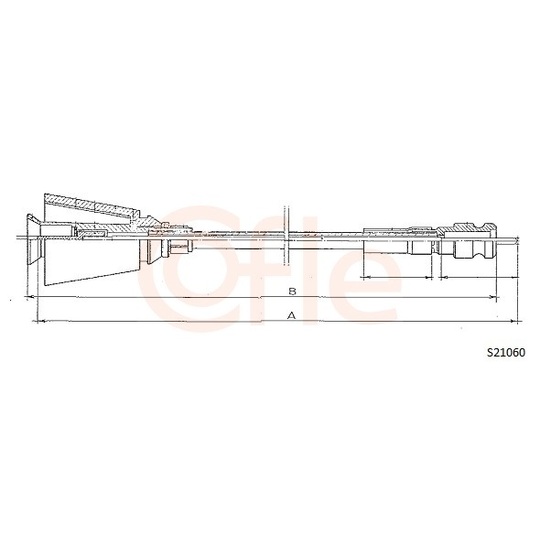 92.S21060 - Tacho Shaft 