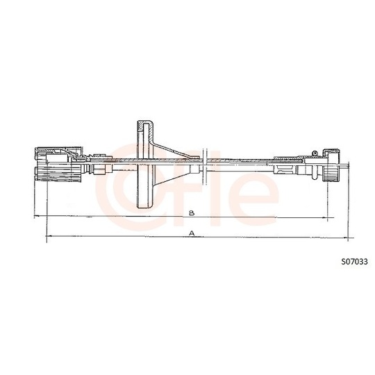 92.S07033 - Tacho Shaft 