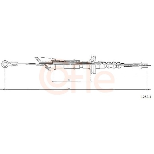 92.1262.1 - Clutch Cable 