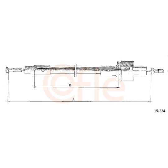 92.15.224 - Clutch Cable 