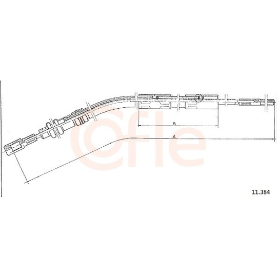 92.11.384 - Clutch Cable 