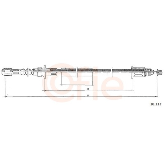 92.18.113 - Clutch Cable 