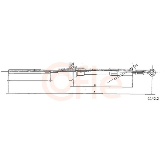 92.1142.2 - Clutch Cable 