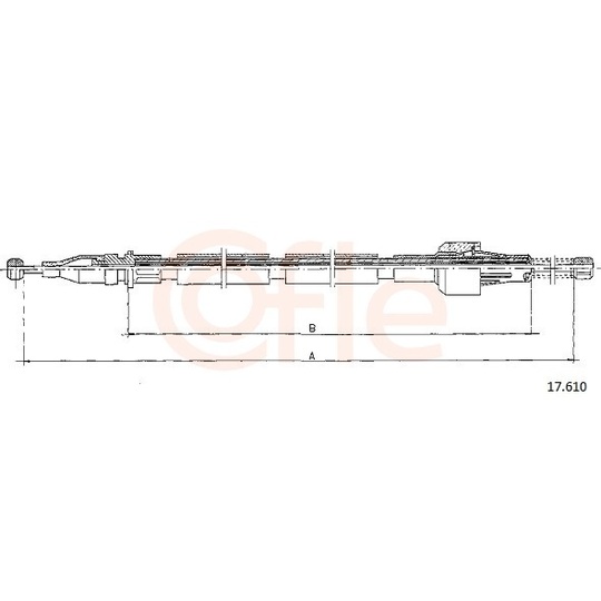 92.17.610 - Cable, parking brake 