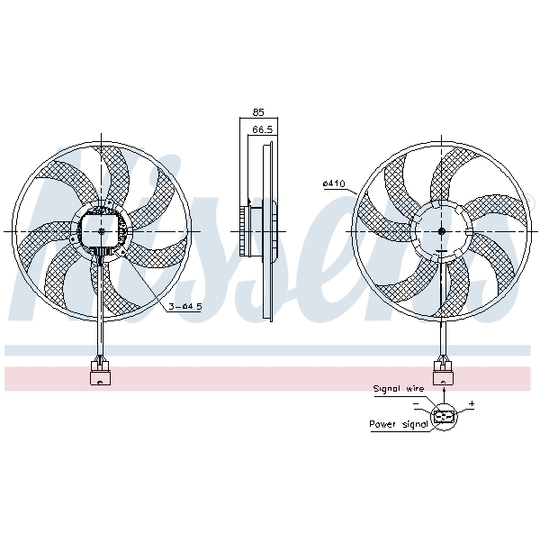 85940 - Ventilaator, mootorijahutus 