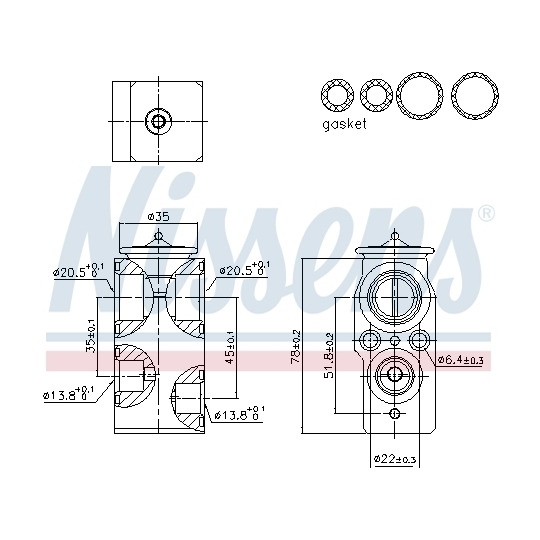 999421 - Expansion Valve, air conditioning 