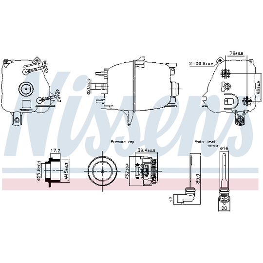 996223 - Expansion Tank, coolant 