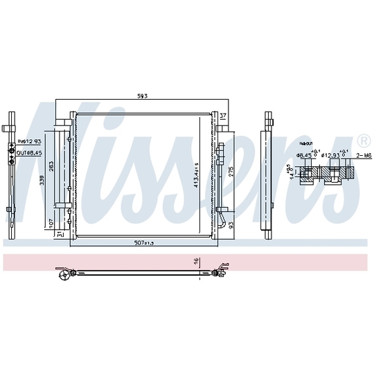 941016 - Condenser, air conditioning 