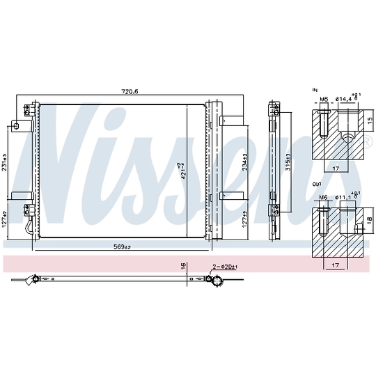 941322 - Condenser, air conditioning 