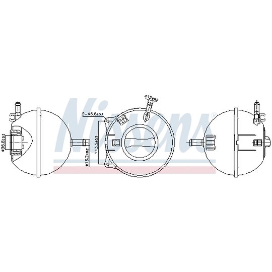 996200 - Expansion Tank, coolant 