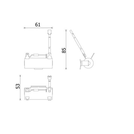 ABR 171 000P - Resistor, interior blower 