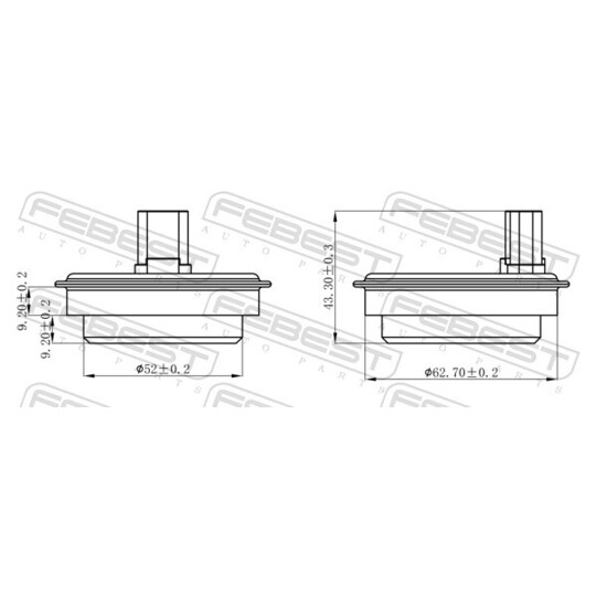 01606-009 - Sensor, wheel speed 