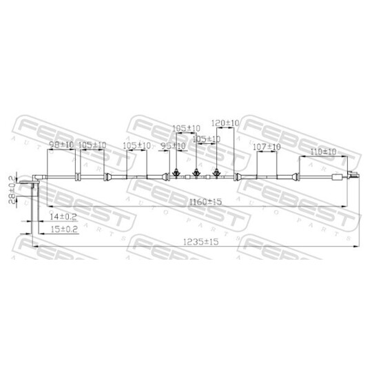 02606-017 - Sensor, wheel speed 