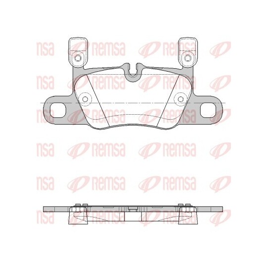 1714.20 - Brake Pad Set, disc brake 