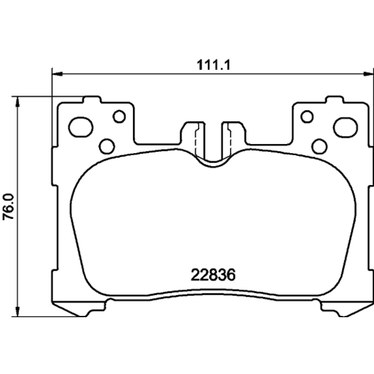 8DB 355 040-741 - Piduriklotsi komplekt,ketaspidur 