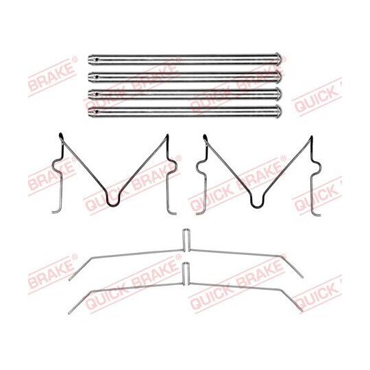 109-0199 - Accessory Kit, disc brake pad 