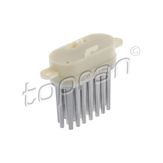 Resistor, interior blower