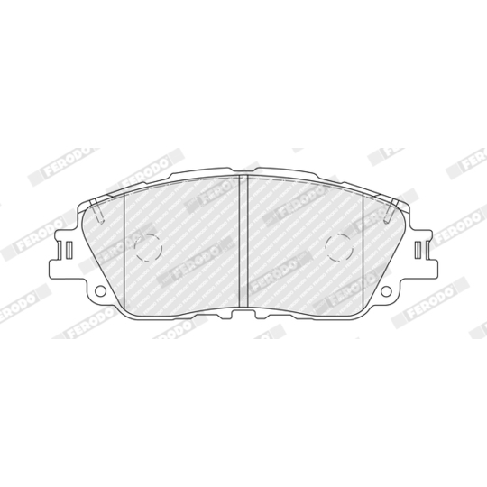 FDB5348 - Brake Pad Set, disc brake 