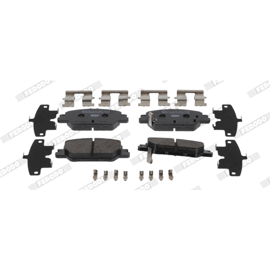 FDB4964 - Brake Pad Set, disc brake 