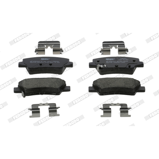 FDB5450 - Brake Pad Set, disc brake 